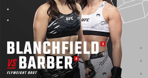 UFC on ESPN 68: Эрин Блэнчфилд встретится с Мэйси Барбер в главном бою UFC on ESPN 68: Эрин Блэнчфилд встретится с Мэйси Барбер в главном бою