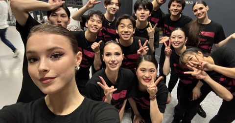 Анна Щербакова поблагодарила за участие в шоу Fantasy on Ice в Японии
