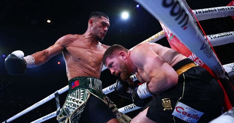 Джей Опетая нокаутировал Клаудио Скуэо и защитил титул чемпиона IBF
