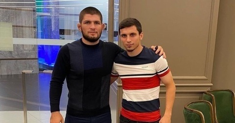 Магомед-Шапи Сулейманов о встрече с Хабибом Нурмагомедовым Магомед-Шапи Сулейманов о встрече с Хабибом Нурмагомедовым