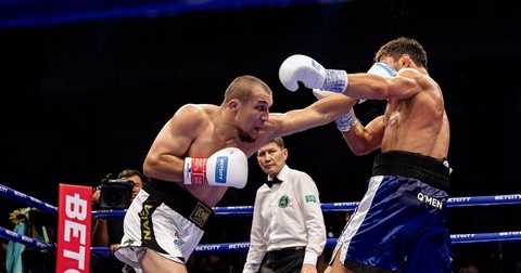 Фаниль Рафиков одержал победу на турнире БЕТСИТИ Fight Nights Boxing в Алматы