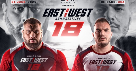 Армрестлинг. East vs West 18: Леван Сагинашвили встретится с Эрмесом Гаспарини