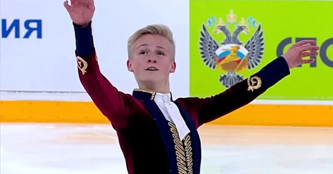 Хореограф Сергей Комолов представил произвольную программу Матвея Ветлугина, посвященную образу Александра II Хореограф Сергей Комолов представил произвольную программу Матвея Ветлугина, посвященную образу Александра II