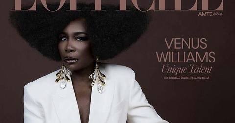 Винус Уильямс появилась на обложке L’Officiel Italia Винус Уильямс появилась на обложке L’Officiel Italia