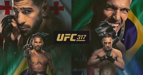 UFC 317: Топурия встретится с Оливейрой, Пантожа против Кара-Франса и другие поединки